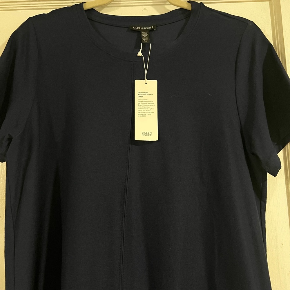 Eileen Fisher Navy Blue dress
